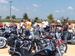 Gathering for the memorial