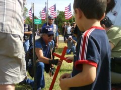 First Red Cross to be displayed