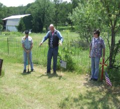 Kenneth 'Goatman' Porter Red Cross Placement