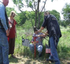 Kenneth 'Goatman' Porter Red Cross Placement